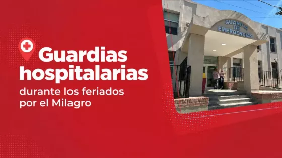 Servicios de Salud Pública por los feriados del Milagro