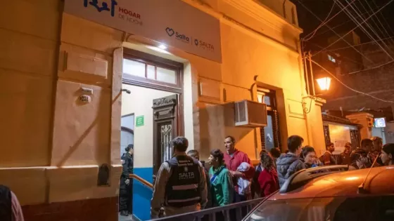 El frío llevó a que se duplique la asistencia a personas en el Hogar de Noche