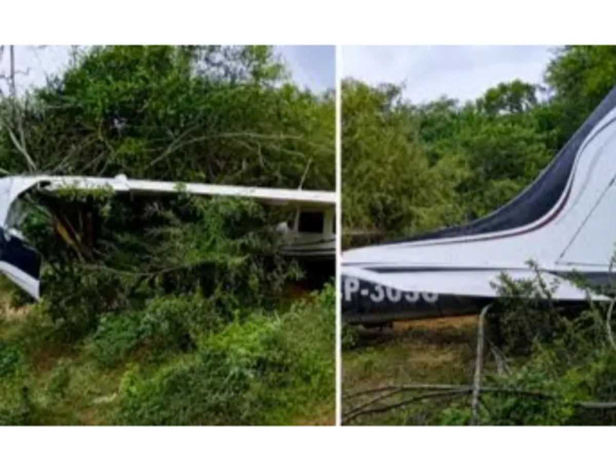 Misterioso hallazgo de una avioneta abandonada en el chaco salteño