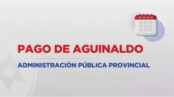 Depositaron el aguinaldo para todos los agentes de la administración pública