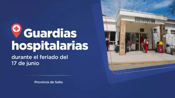Los servicios de salud pública trabajarán con guardias para urgencias durante el feriado de hoy