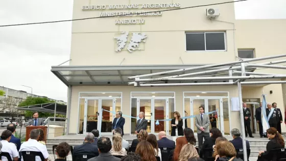 Sáenz participó en la inauguración del nuevo edificio del Ministerio Público en Ciudad Judicial